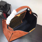Fendi Peekaboo X-Lite Camurça Brown