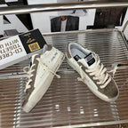 Golden Goose Superstar White Taupe Graffiti