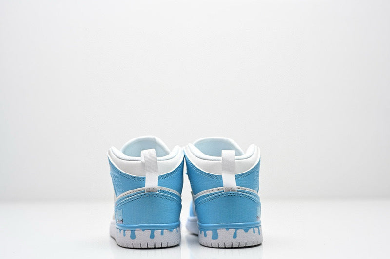 Air Jordan 1 Mid blue infantil