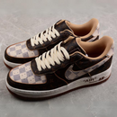 Nike Air Force 1 Low Louis Vuitton Monogram Brown Damier Azur 8A8PYL-101
