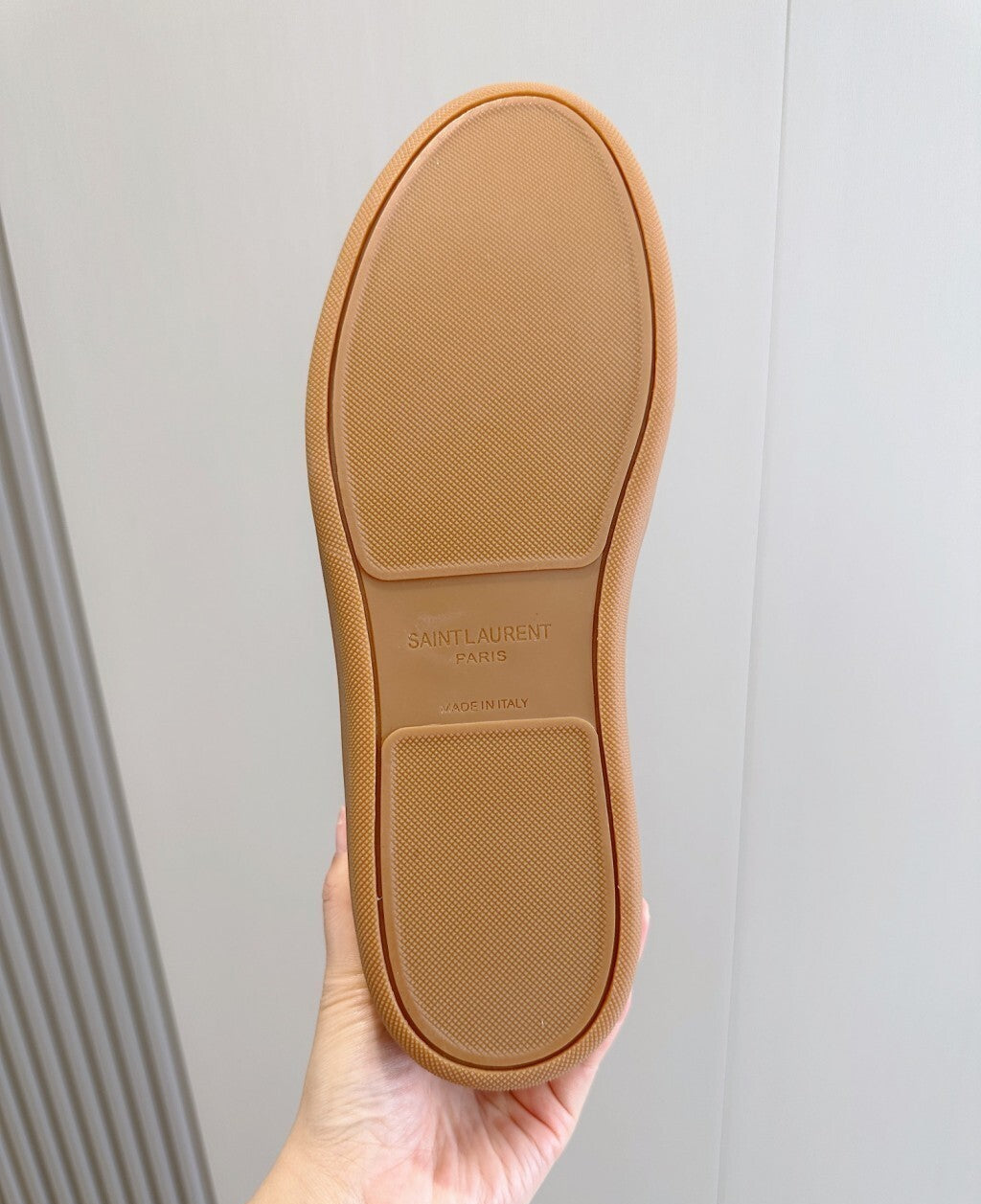 TÊNIS YVES SAINT LAURENT MESH AND LEATHER SNEAKERS LACE-UP