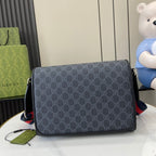 Gucci GG Monogram Messenger Bag Naty