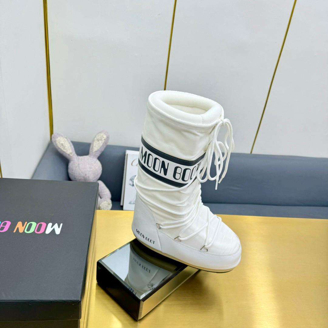 Moon Boot Icon Nylon Boot White