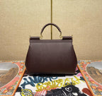 Dolce & Gabbana Sicily Small Handbag Brown