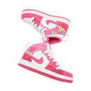 Air Jordan 1 Mid SE Pink infantil