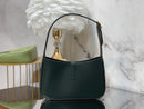 Yves Saint Laurent Mini Le 5 to 7 Leather Green