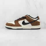 Nike SB Dunk Low White Black Trail End Brown
