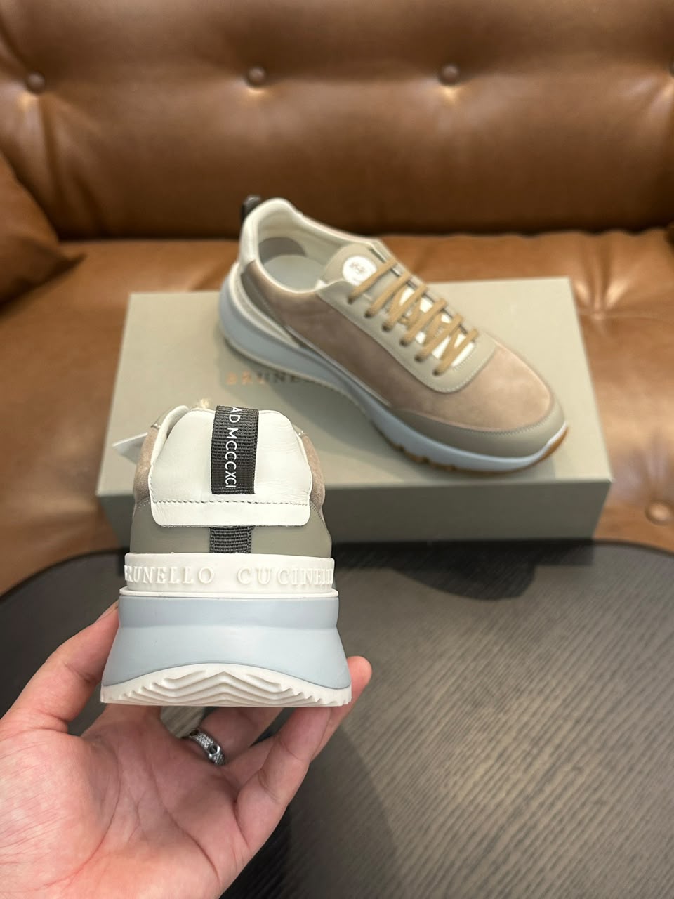Tênis Brunello Cucinelli Low-Top Runner