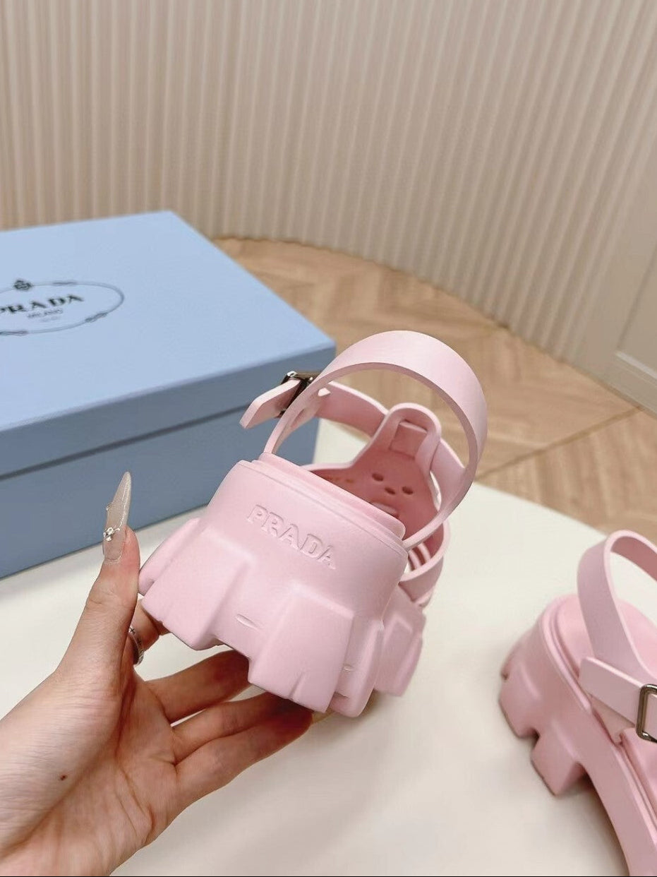Prada Monolith pink