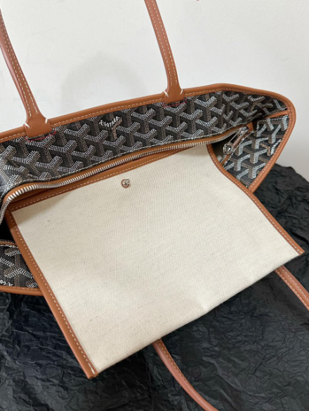 Bolsa Goyard Saint Louis Tote Preta