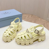 Prada Monolith yellow