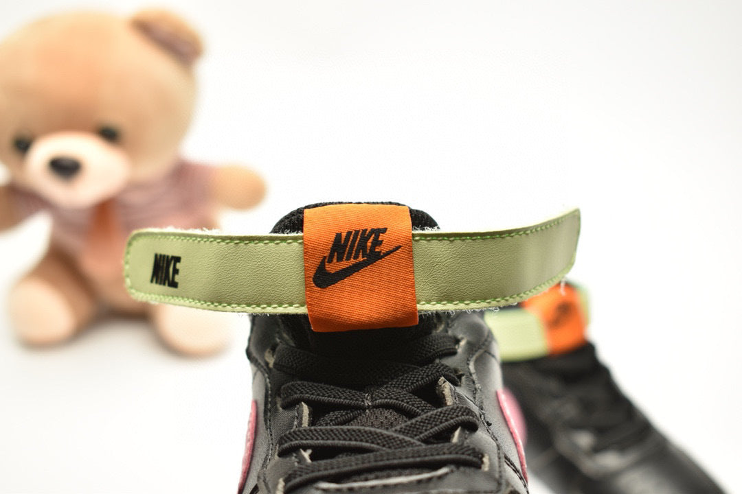 Nike Court Borough Mid 2 Black / Pink Infantil