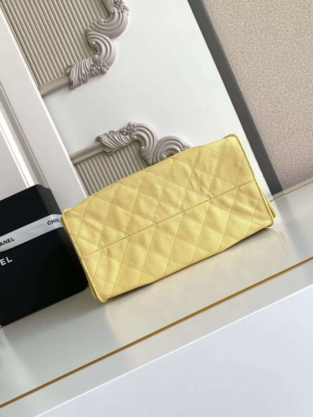 Bolsa Hobo  Chanel 25 Yellow Small