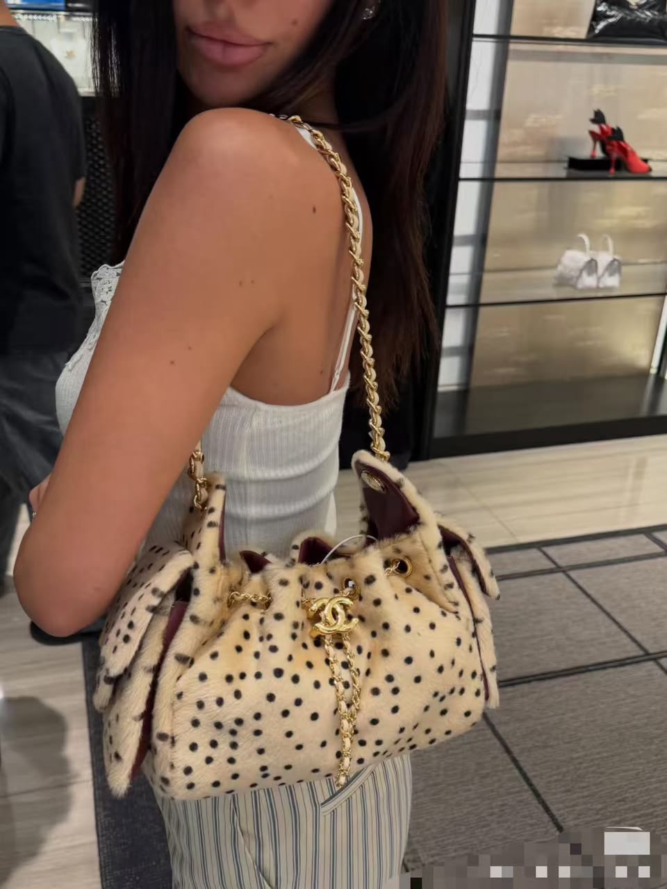 Chanel  Métiers d'Art Chanel 25 Mini Leopard