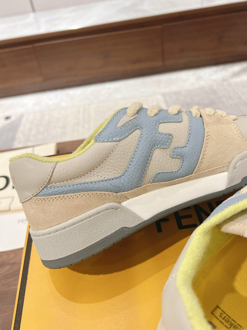 Fendi Match Yellow Suede