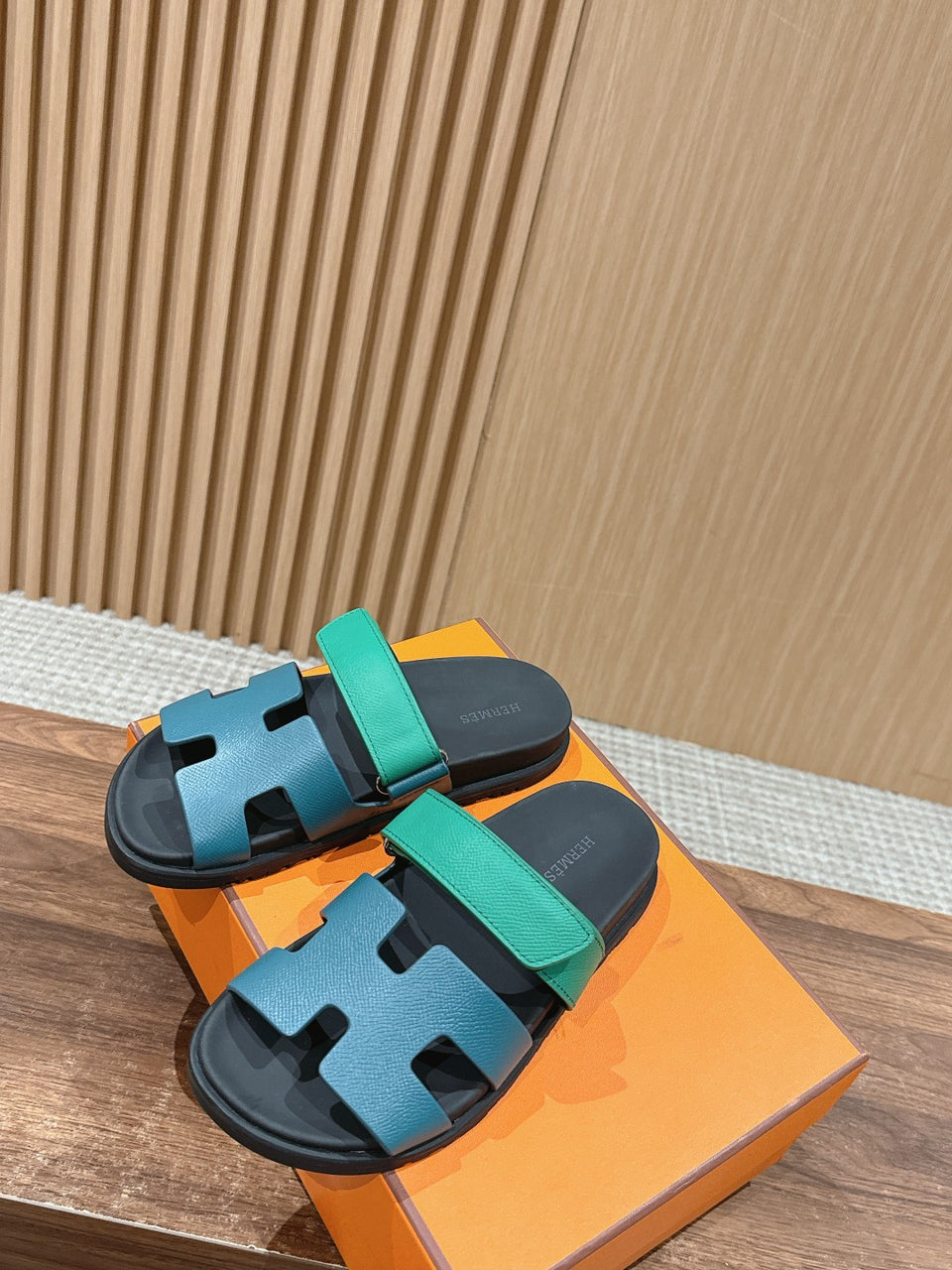 Hermes Chypre ocean Sandal