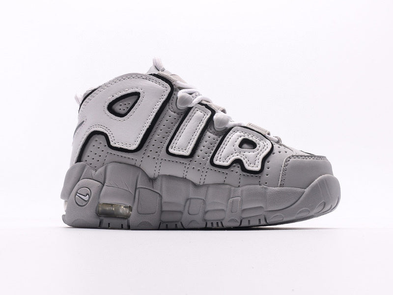 Nike Air More Uptempo Gray Infantil