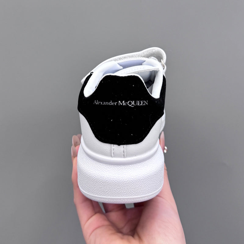 Tênis Alexander McQueen White and Black Infantil