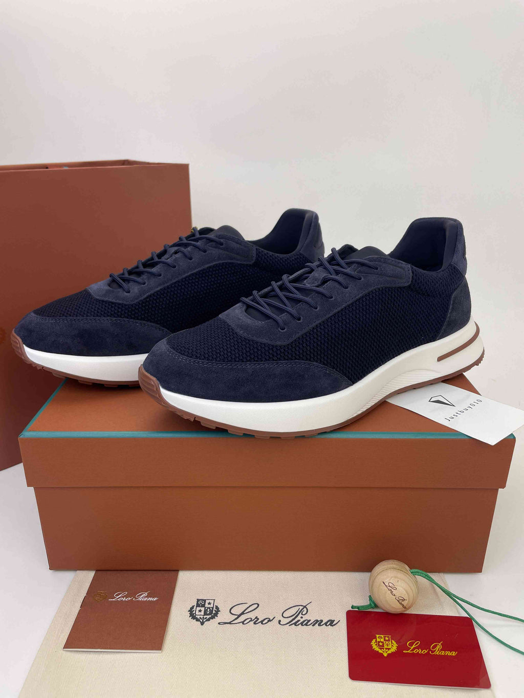 Loro Piana 360 Flexy Walk Knit Navy