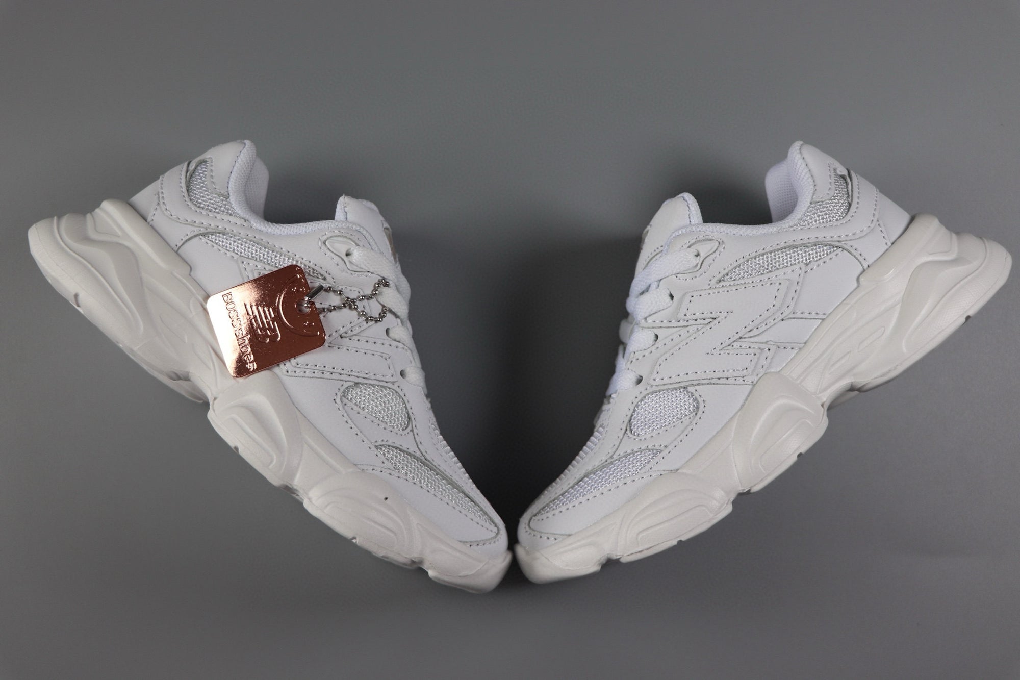 New Balance white infantil