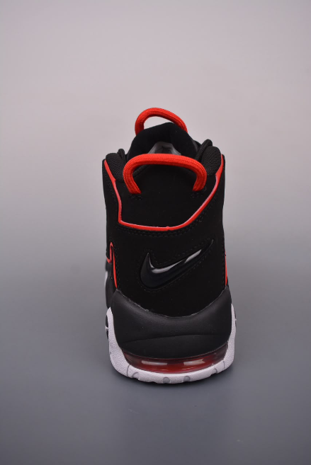 Nike Air More Uptempo  (Black/University Red/White)