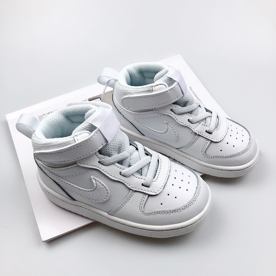 Nike Court Borough Mid 2 Infantil Branco