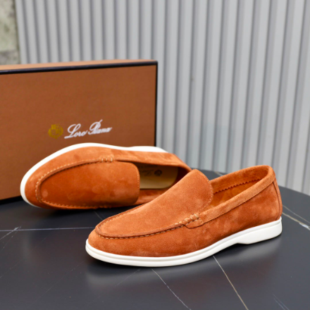 Loro Piana Suede Loafers