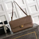 Chanel Maxi Souplissimo Flap Bag brown
