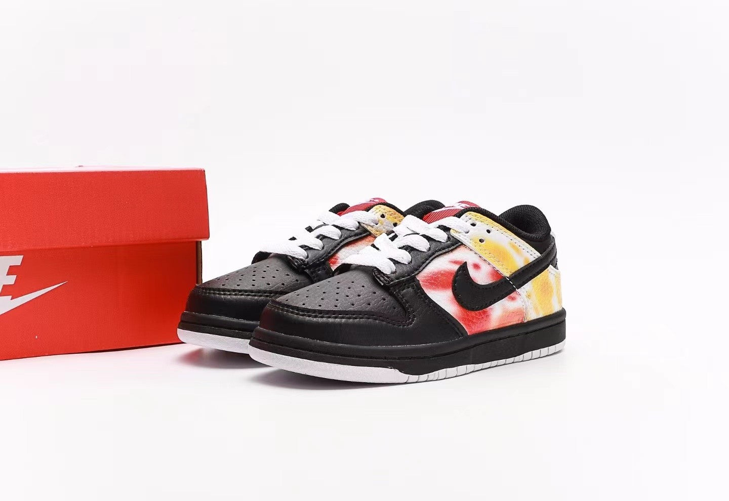Nike SB Dunk Low Raygun Tie-Dye Black Infantil
