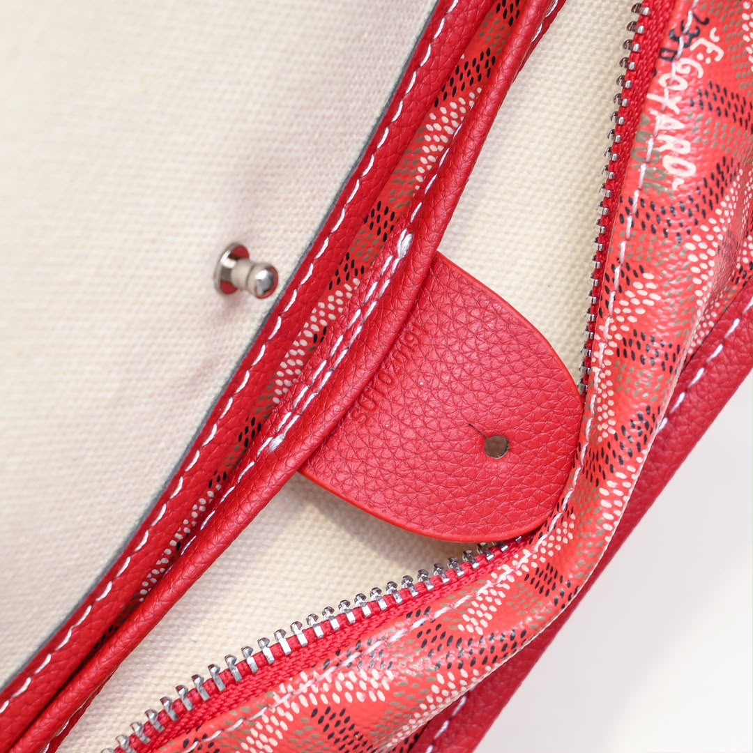 Bag Goyard Saint Louis Tote Red