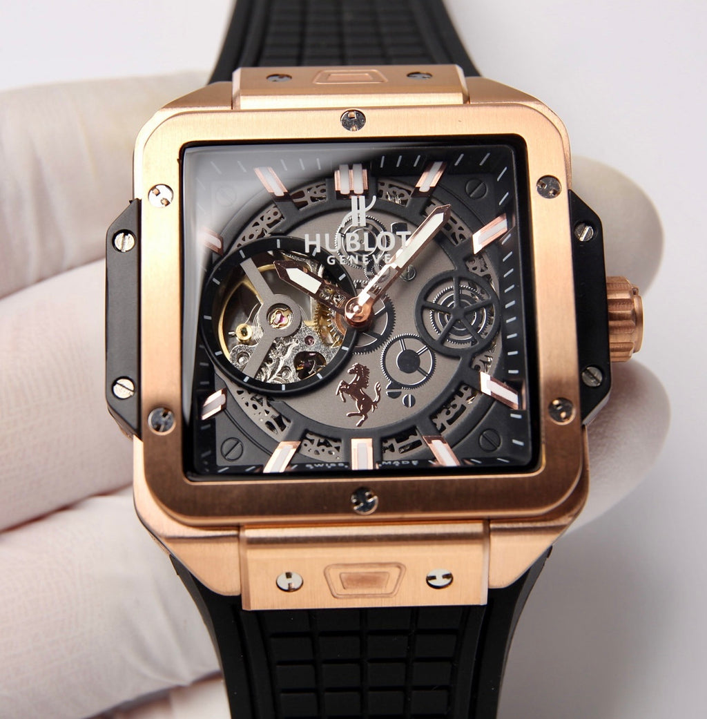 Hublot Square Bang Unico King Gold Ceramic 42 mm