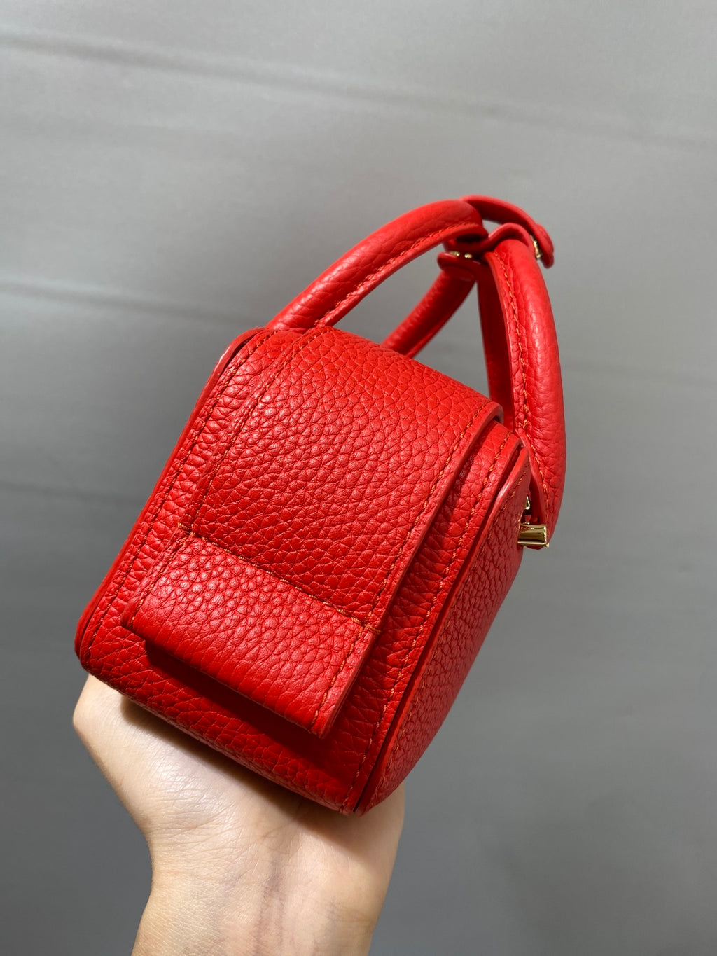 Delvaux Cool Box Nano Red