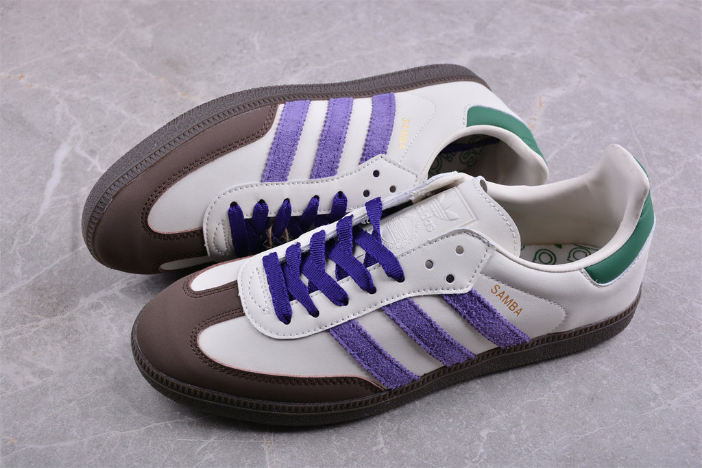 Samba OG Off White Core Purple Green Brown ( Pronta entrega )