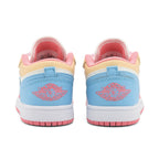 Air Jordan 1 Low SE "Paw Print Pink Foam Infantil