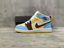 Air Jordan 1 Mid Maison Chateau  Infantil