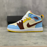 Air Jordan 1 Mid Maison Chateau  Infantil
