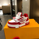 Trainer LV Velcro Red Infantil