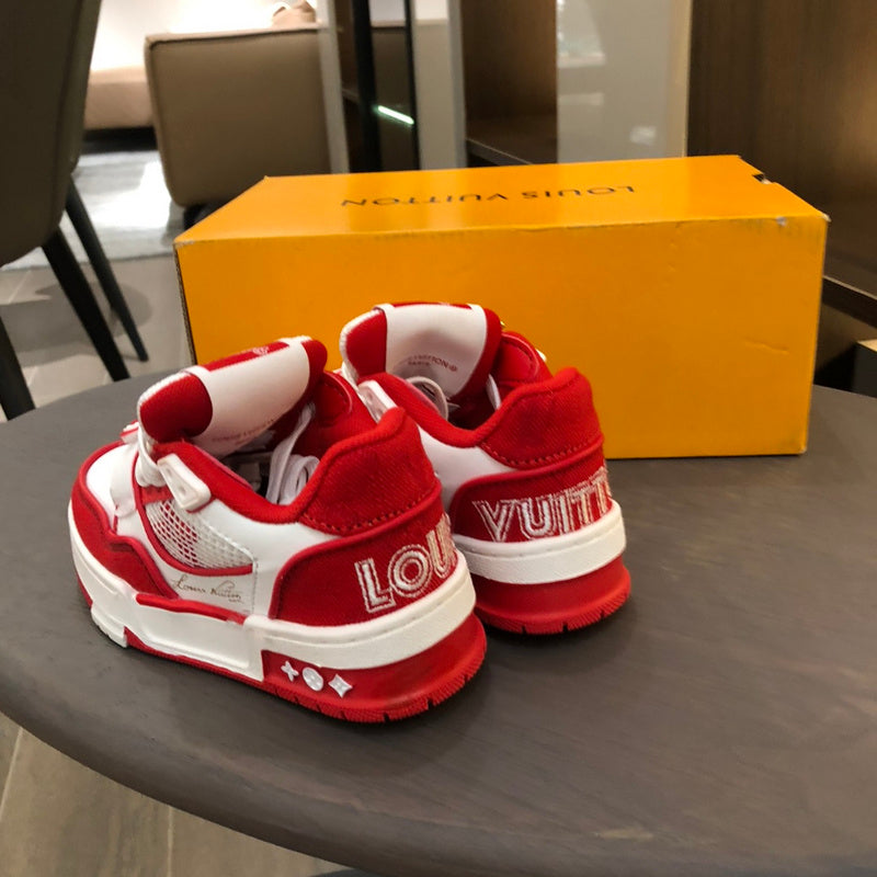 Trainer LV Velcro Red Infantil
