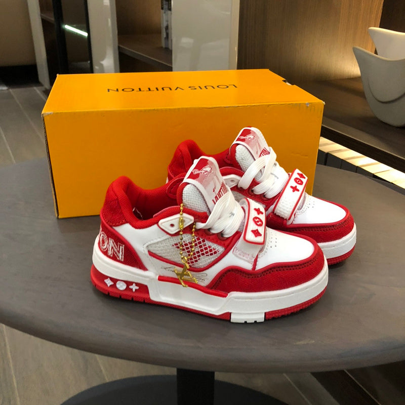 Trainer LV Velcro Red Infantil
