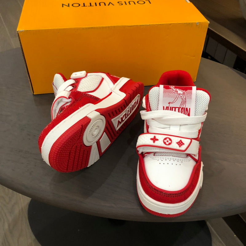 Trainer LV Velcro Red Infantil