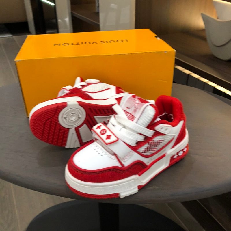 Trainer LV Velcro Red Infantil