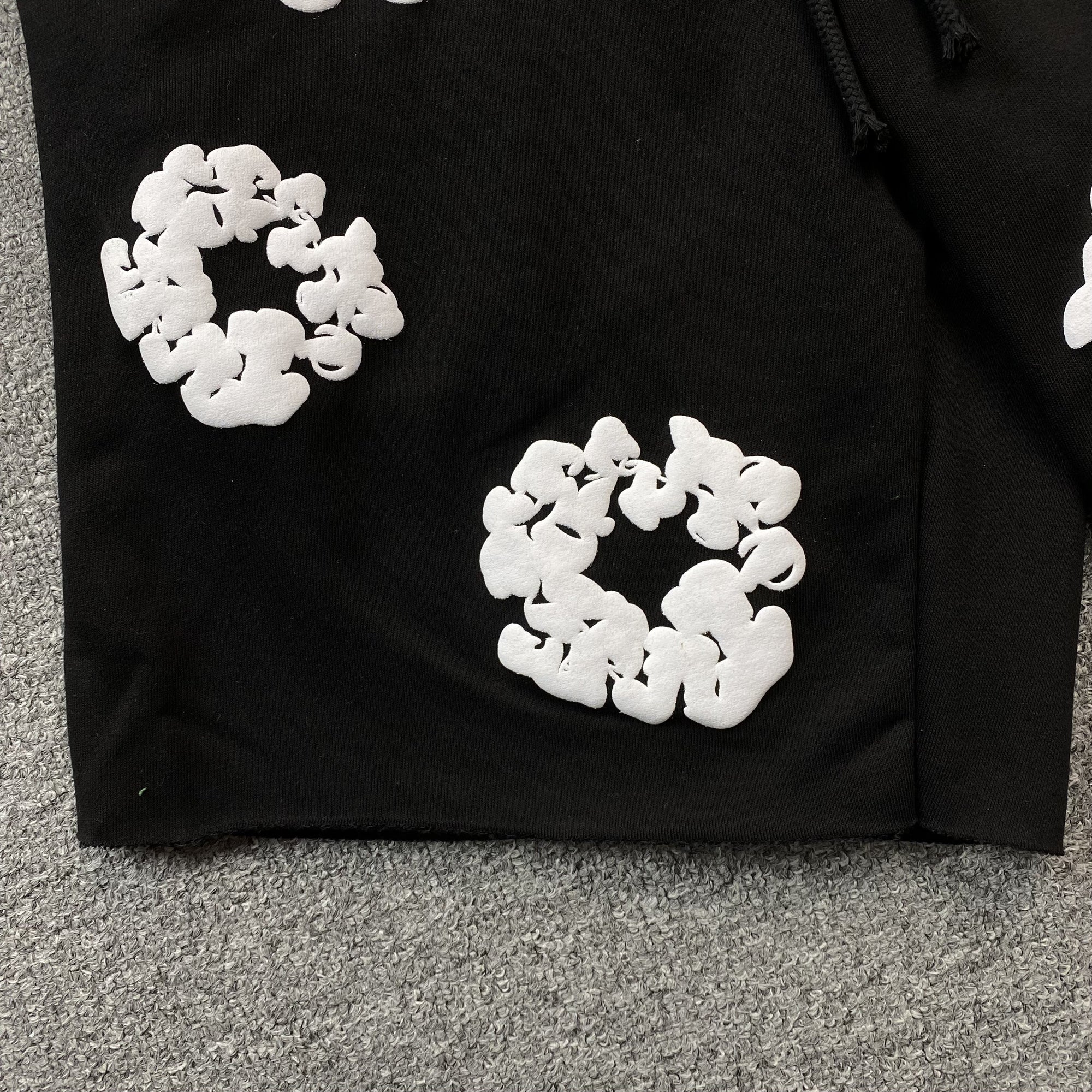 Shorts Moletom Cotton Wreath Denim Tears