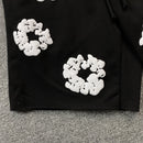 Shorts Moletom Cotton Wreath Denim Tears