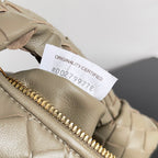 Bottega Veneta Mini Jodie knot Travertine