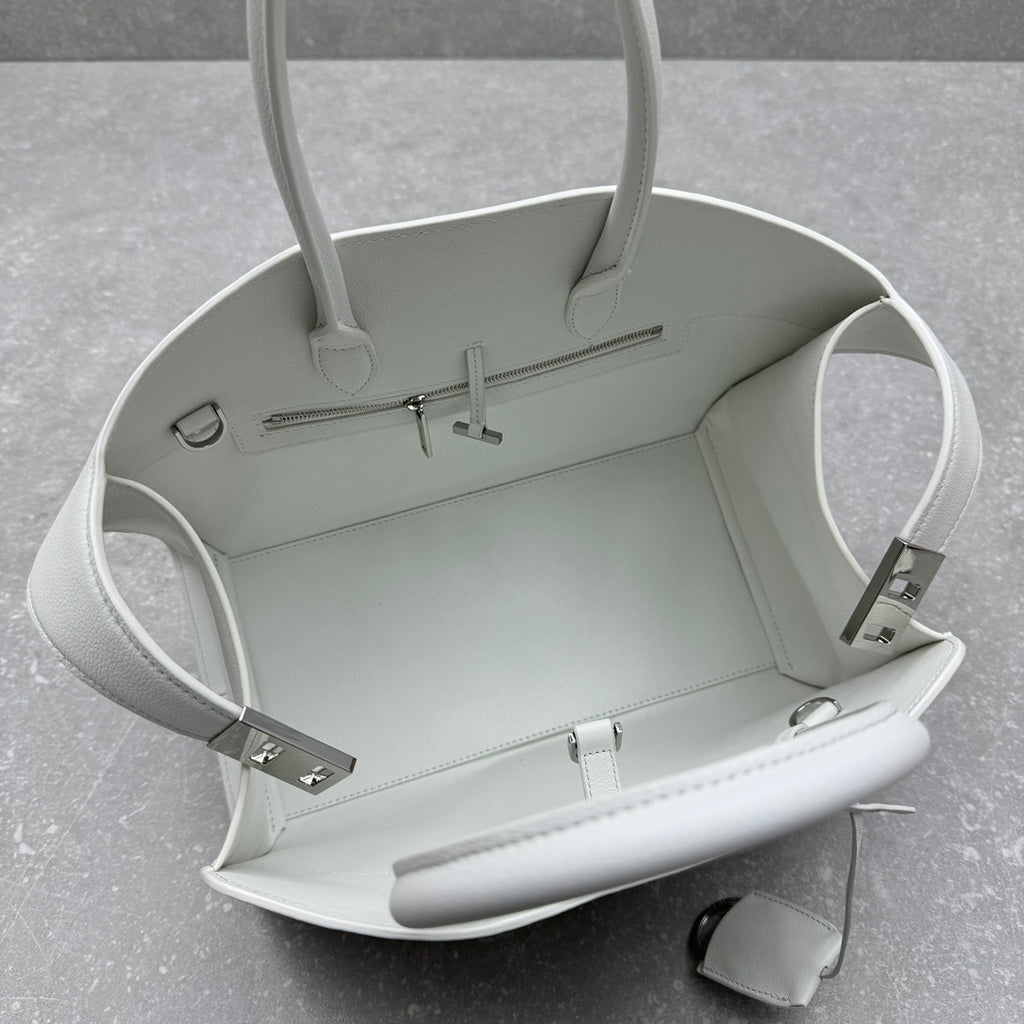 bolsa tote Ferragamo Hug White