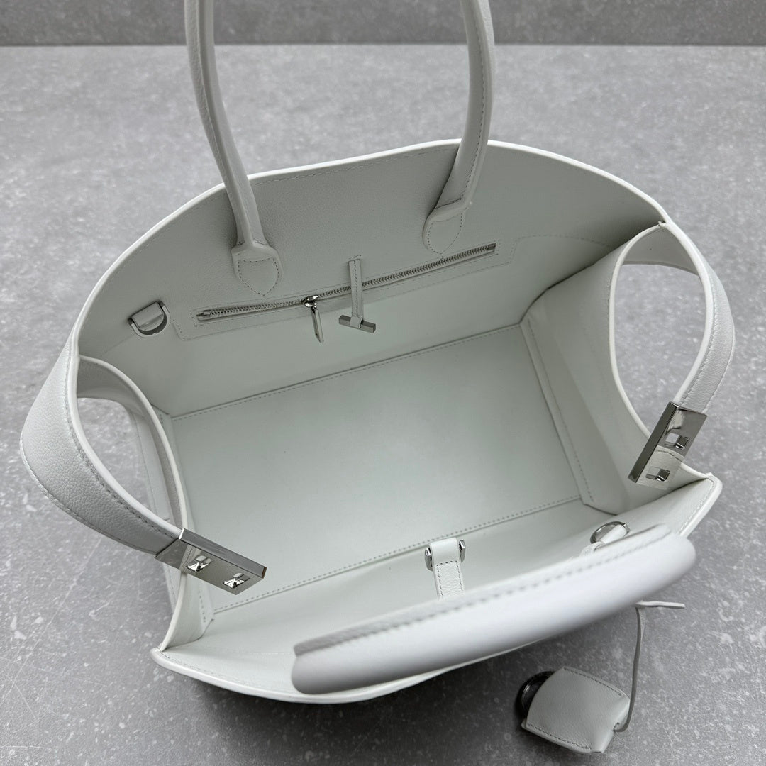 bolsa tote Ferragamo Hug White