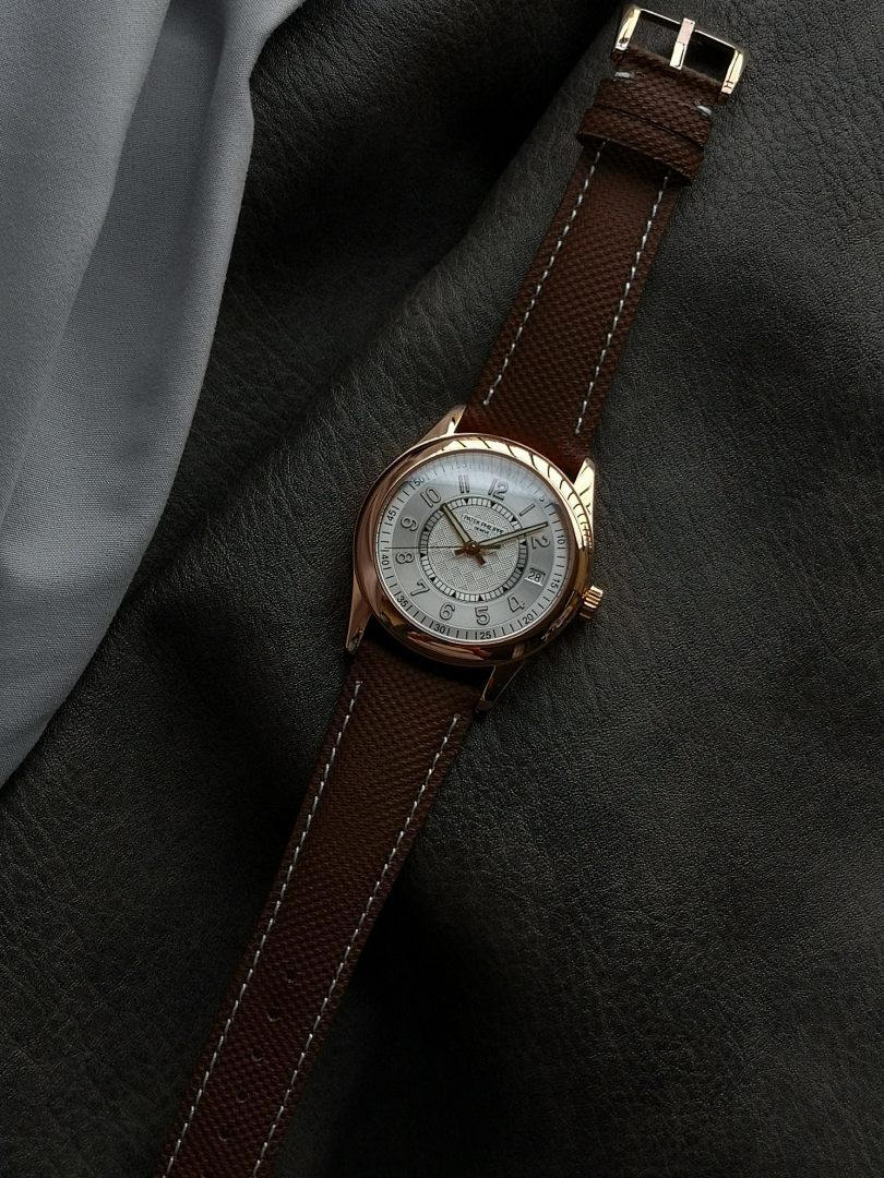Patek Philippe Calatrava "Ebony" Silver-Grey Dial