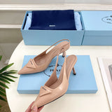 Prada Scarpin Slingback beige