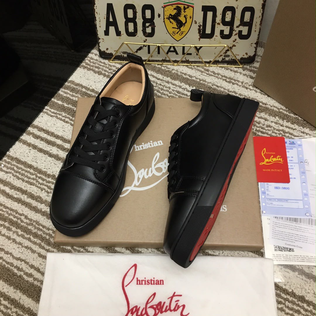 Christian Louboutin Louis Junior Black