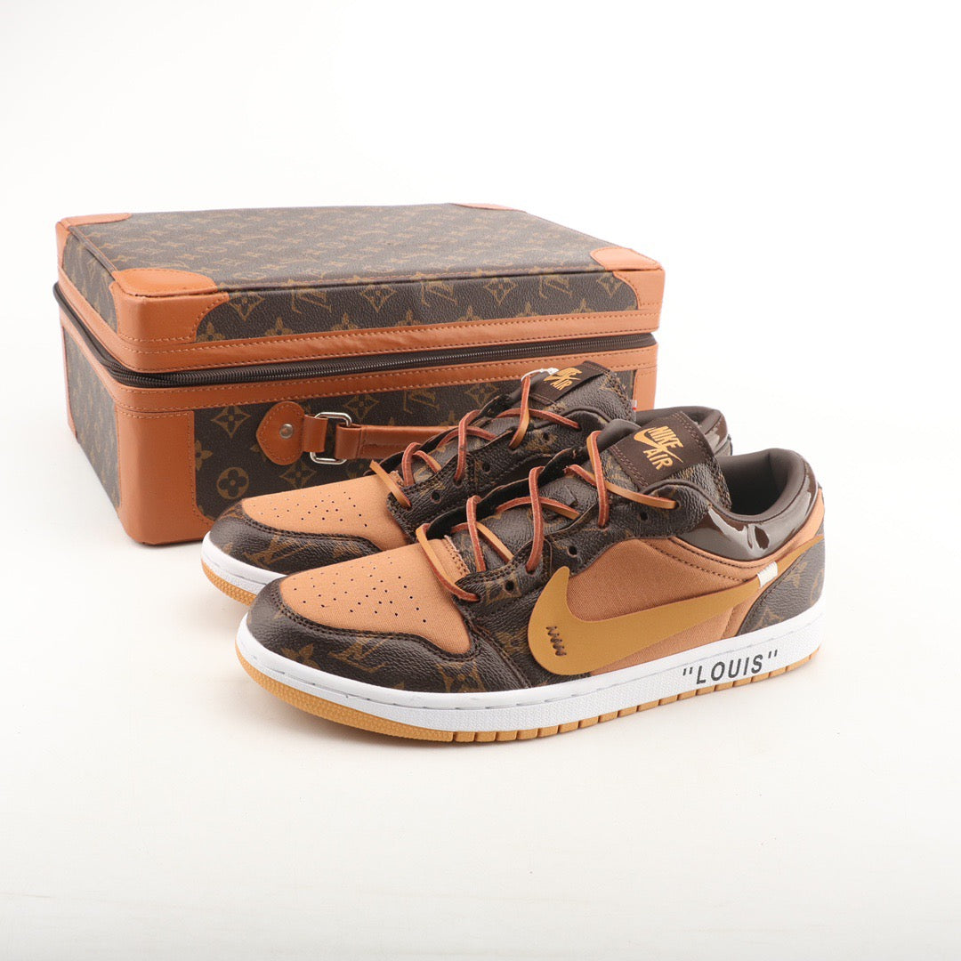 Air Force 1 Custom Off-White X Louis Vuitton